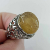 Rutile 925 Sterling Silver Ring (#4364)